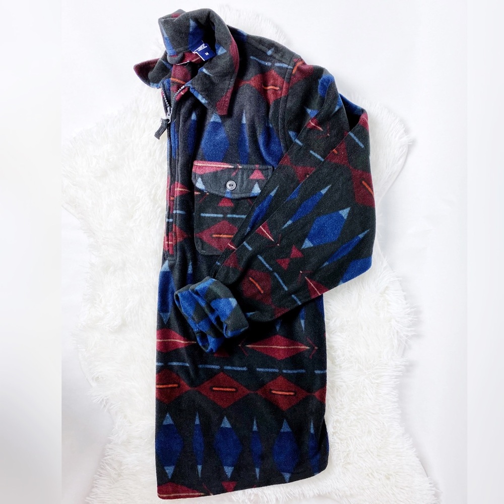 NEW C H A P S  Aztec Half Zip Pullover